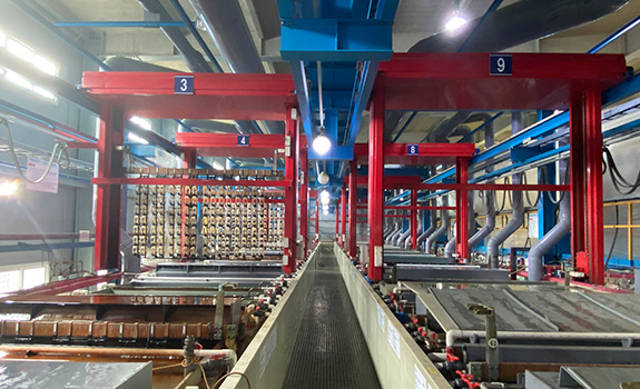 ABS 자동화 도금 라인